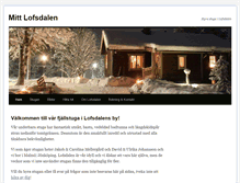 Tablet Screenshot of mittlofsdalen.com